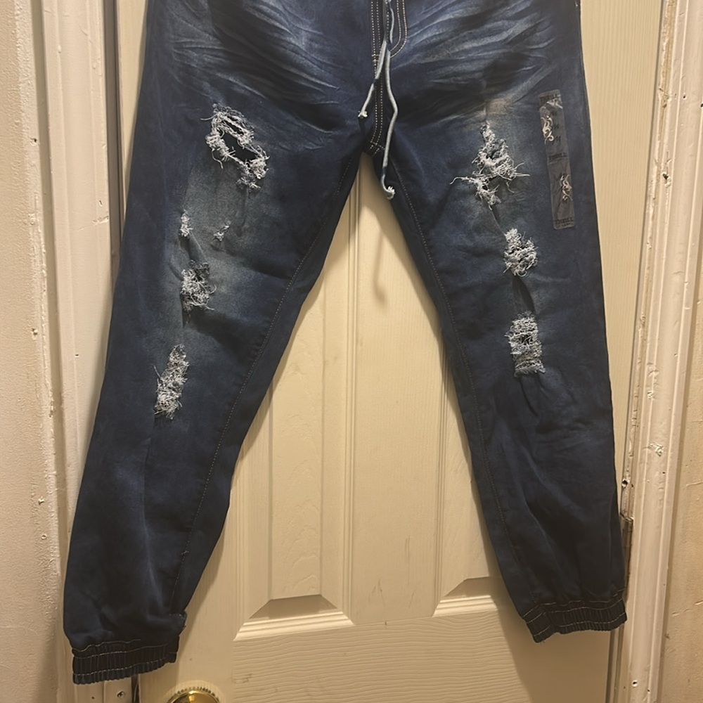 Women’s Thrill Denim Joggers Size Medium